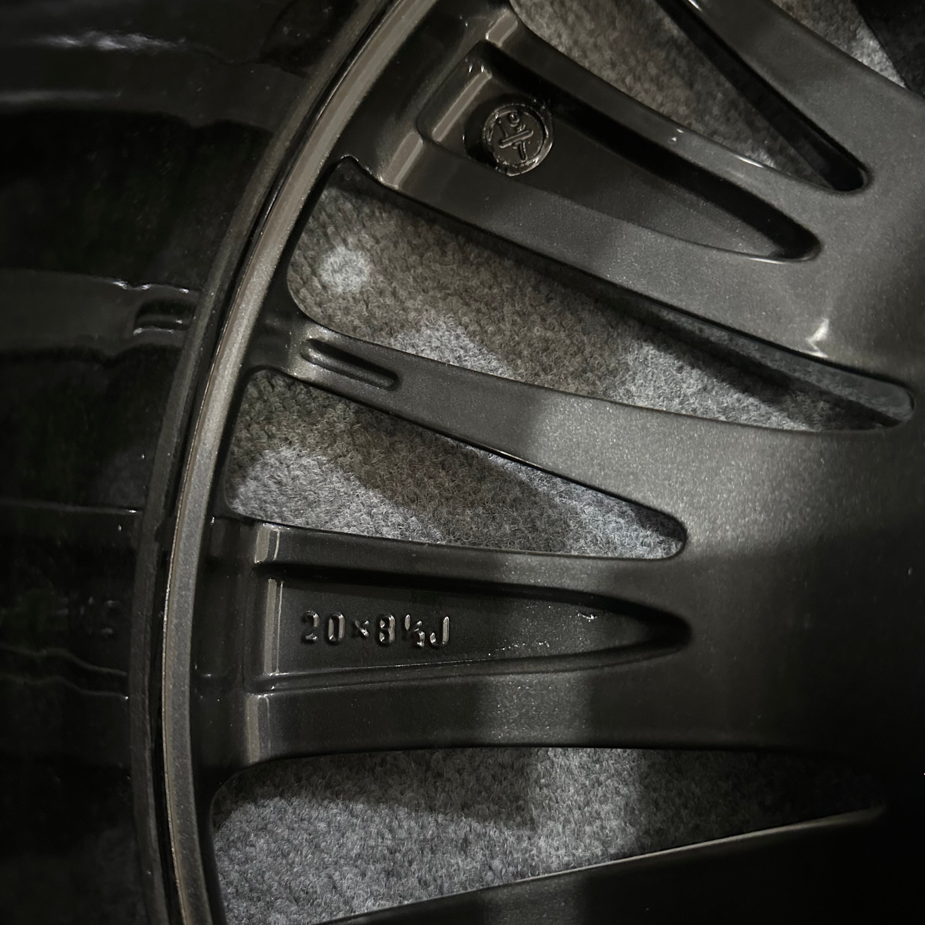 Lexus LS500 original 20-inch wheels