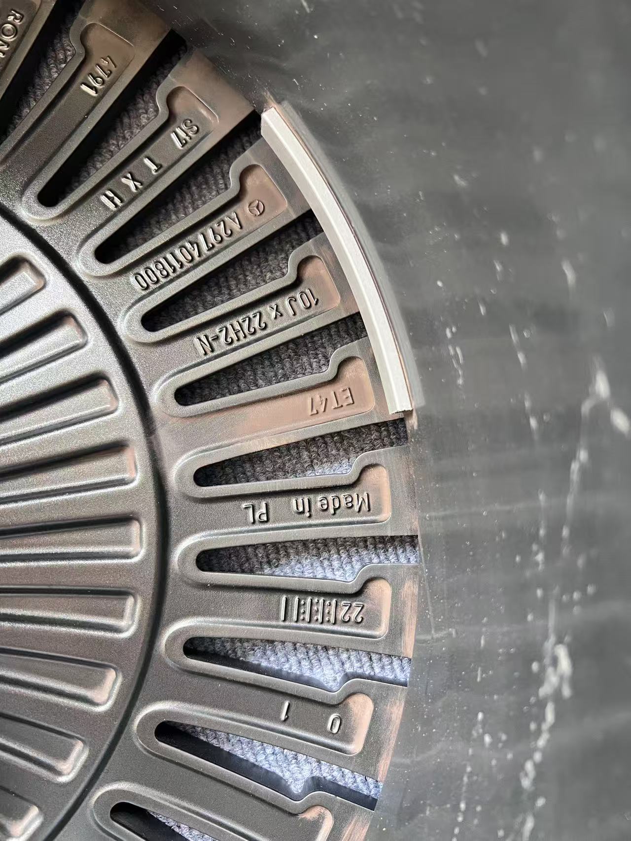 Mercedesbenz EQS 22 inch original wheel