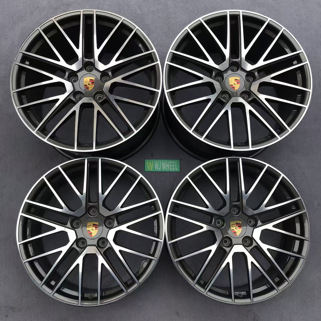Porsche 911 original 20-inch front and 21-inch rear wheels