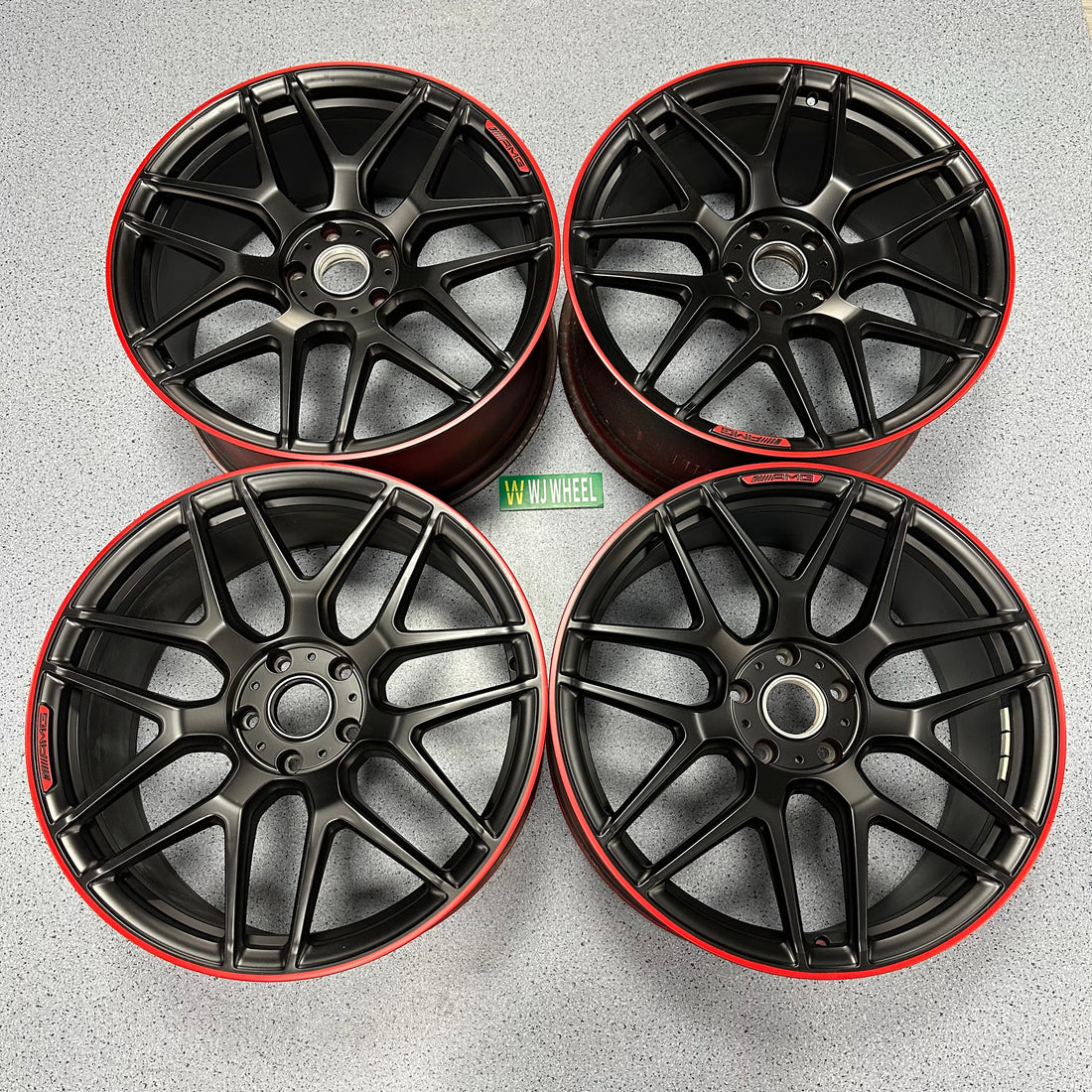 Mercedesbenz G63 22 inch original wheel Red border