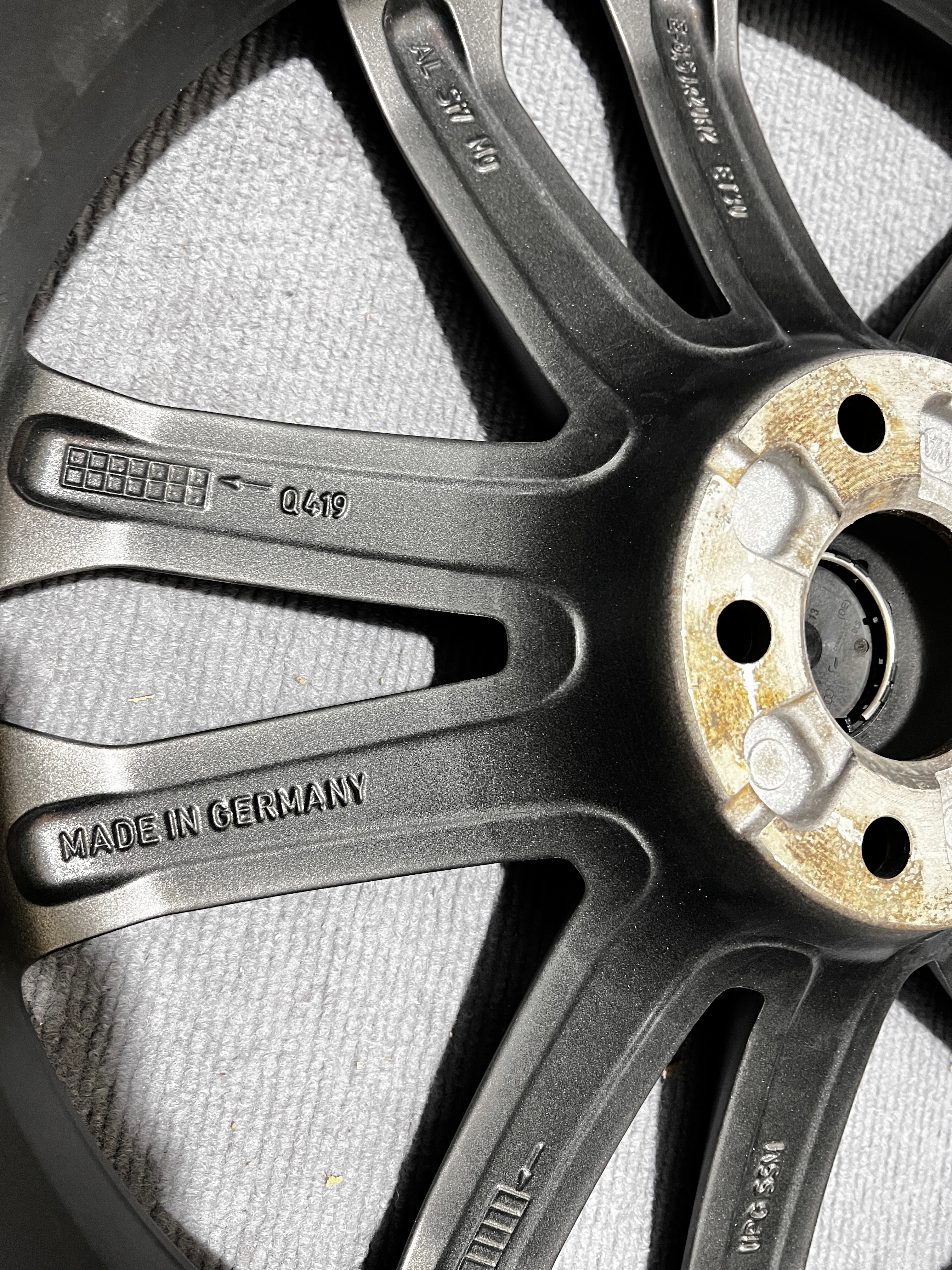 Audi A7 20-inch Original wheels