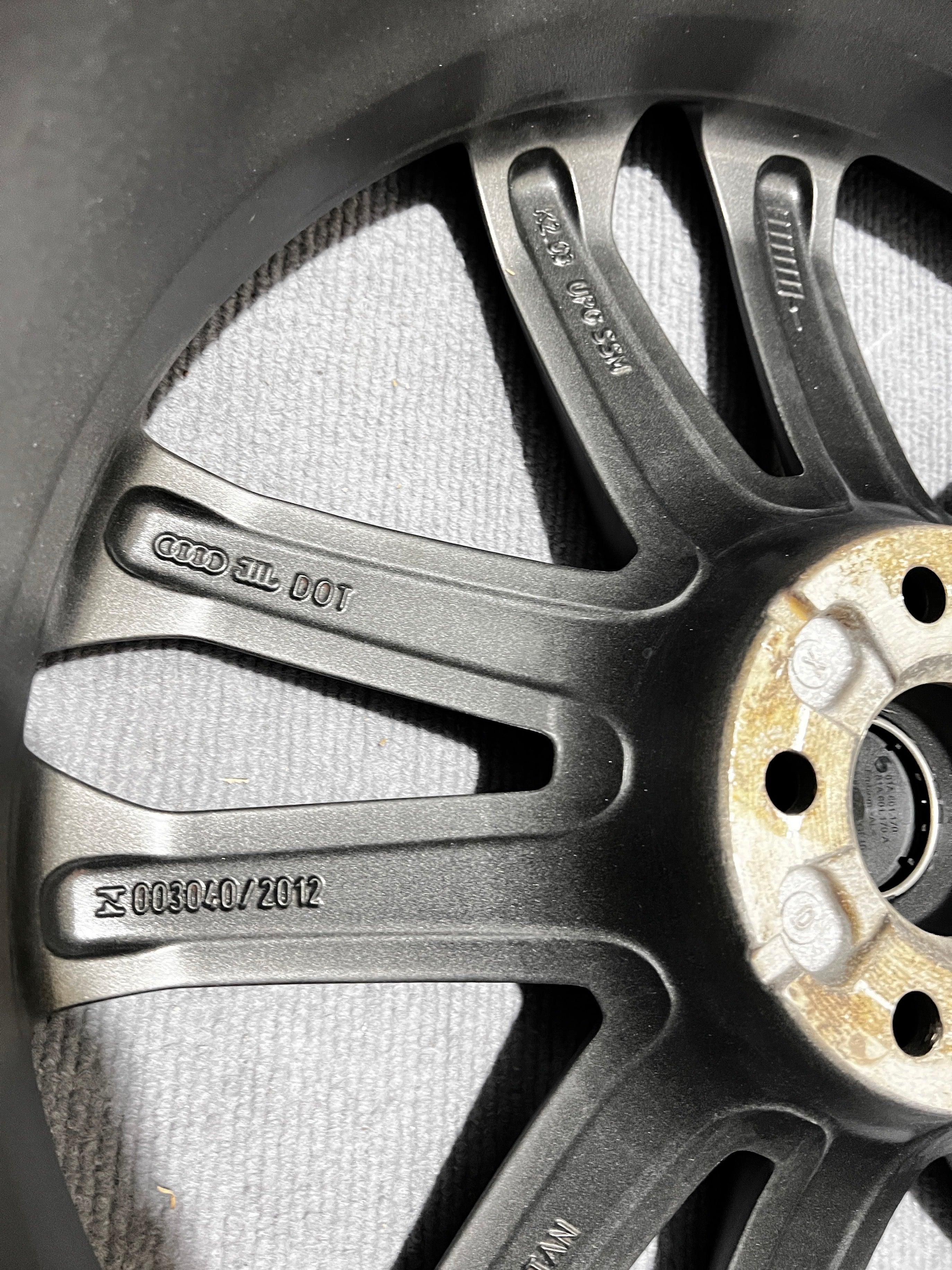 Audi A7 20-inch Original wheels