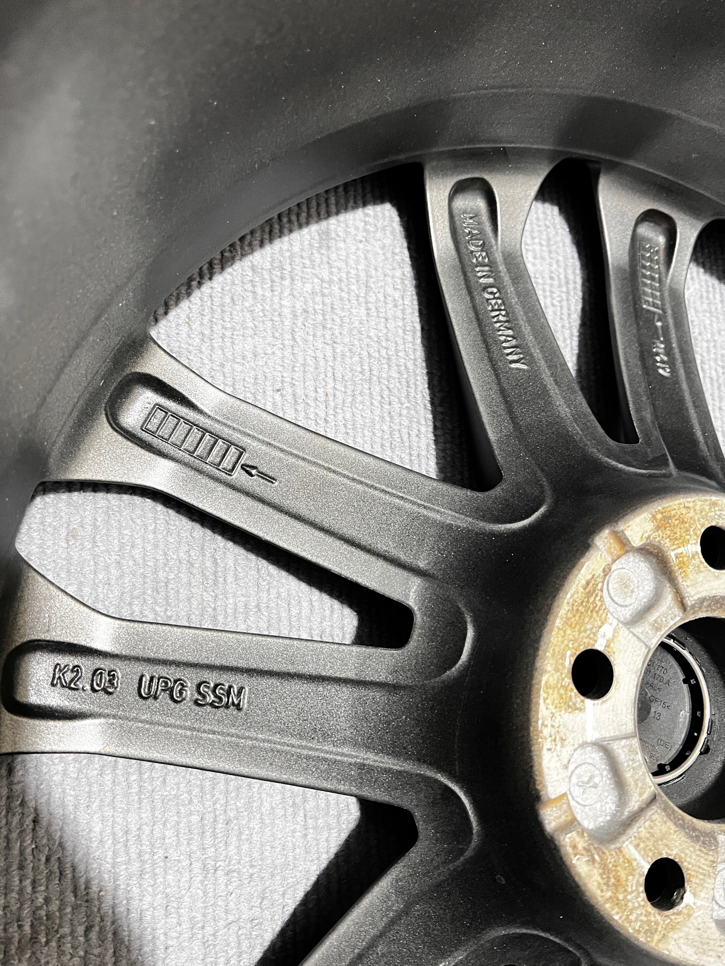 Audi A7 20-inch Original wheels