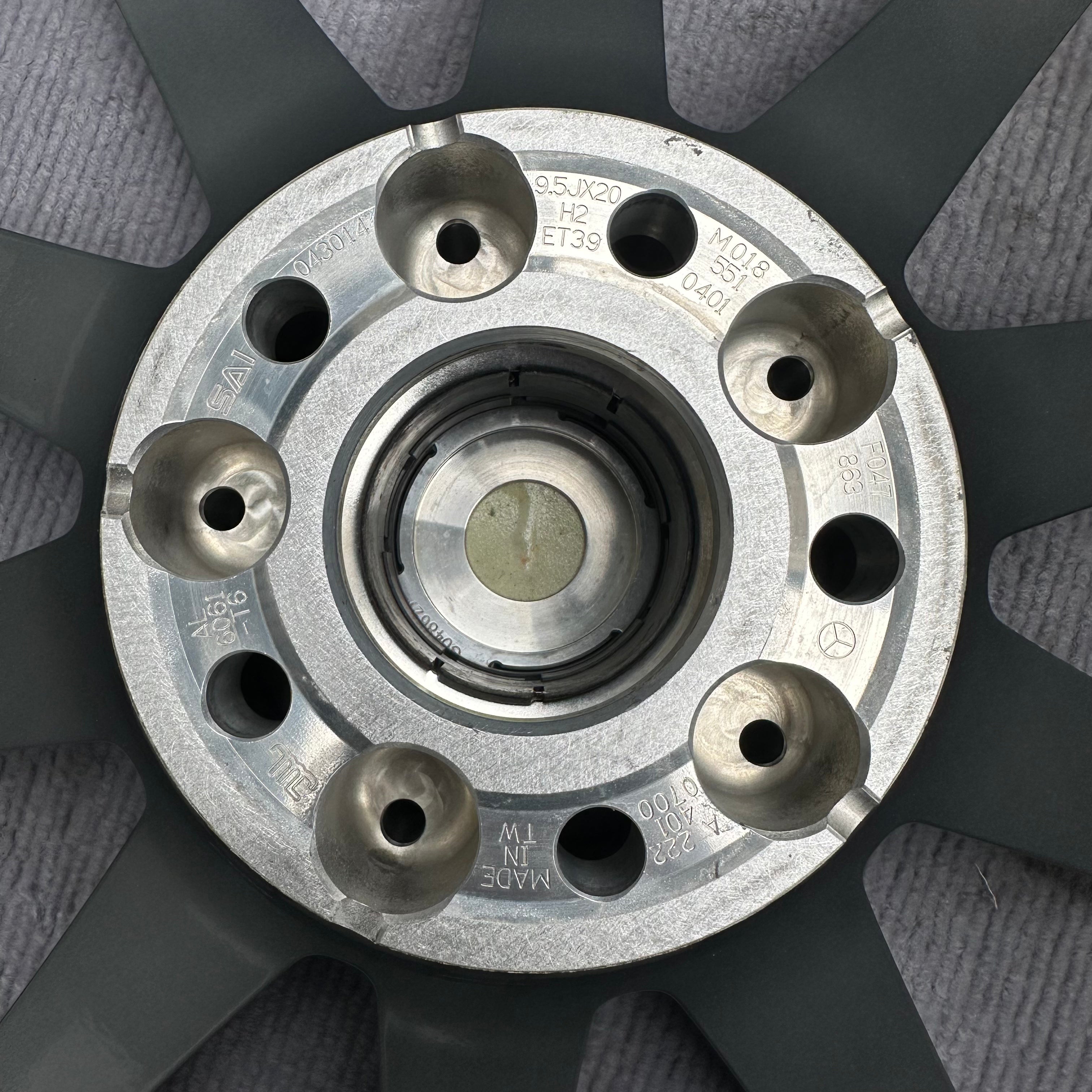 Mercedes benz S63 20-inch Original wheels