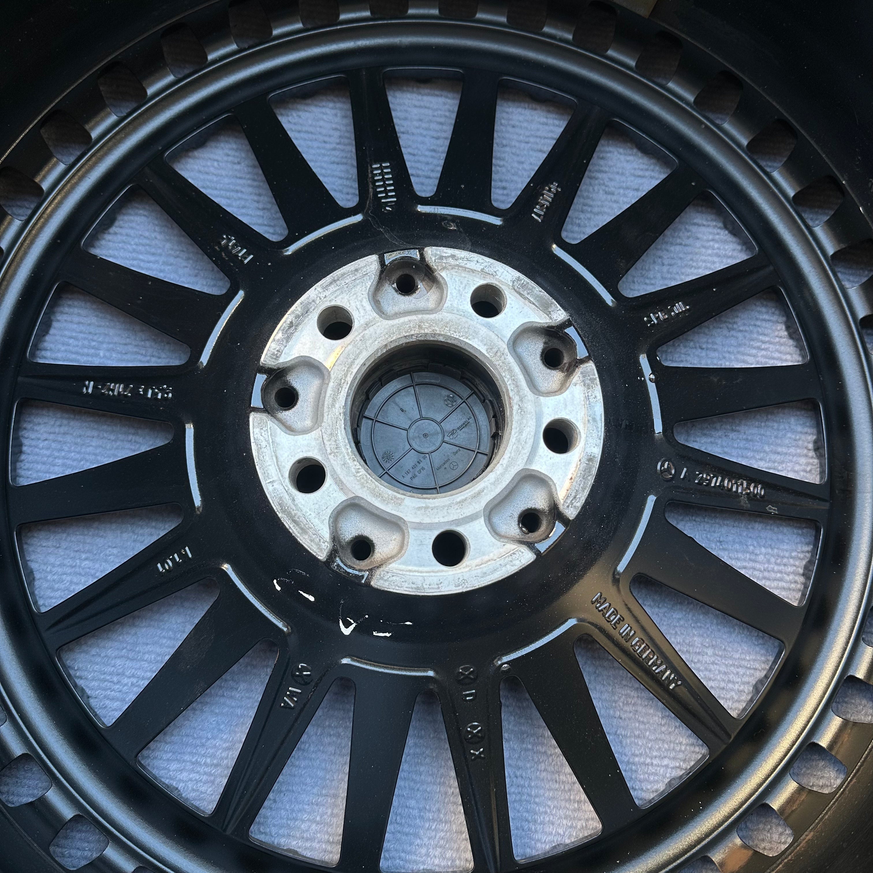 Mercedes benz EQS 21-inch Original wheels