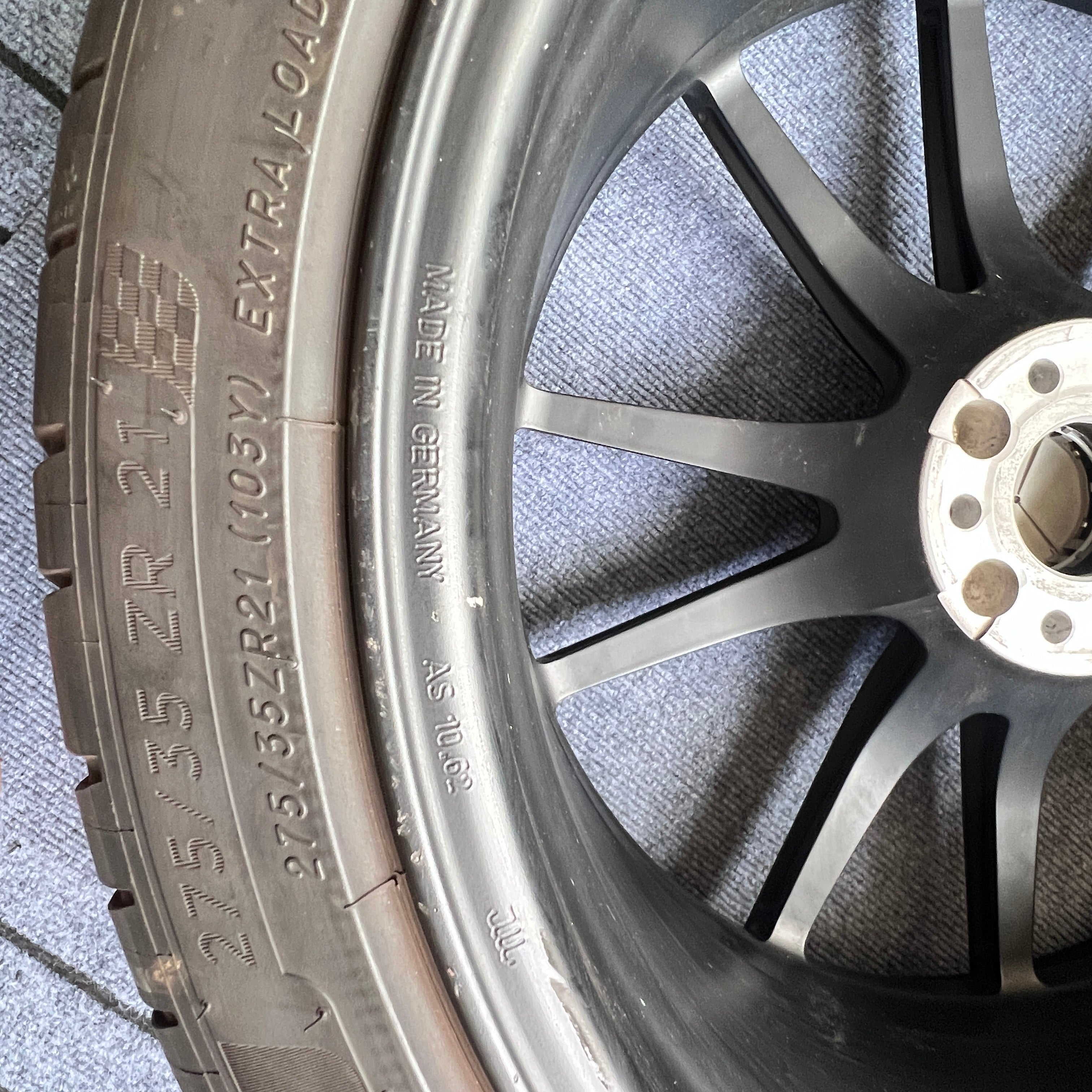 Mercedes benz GT63 21 inch Original wheel(no tire)