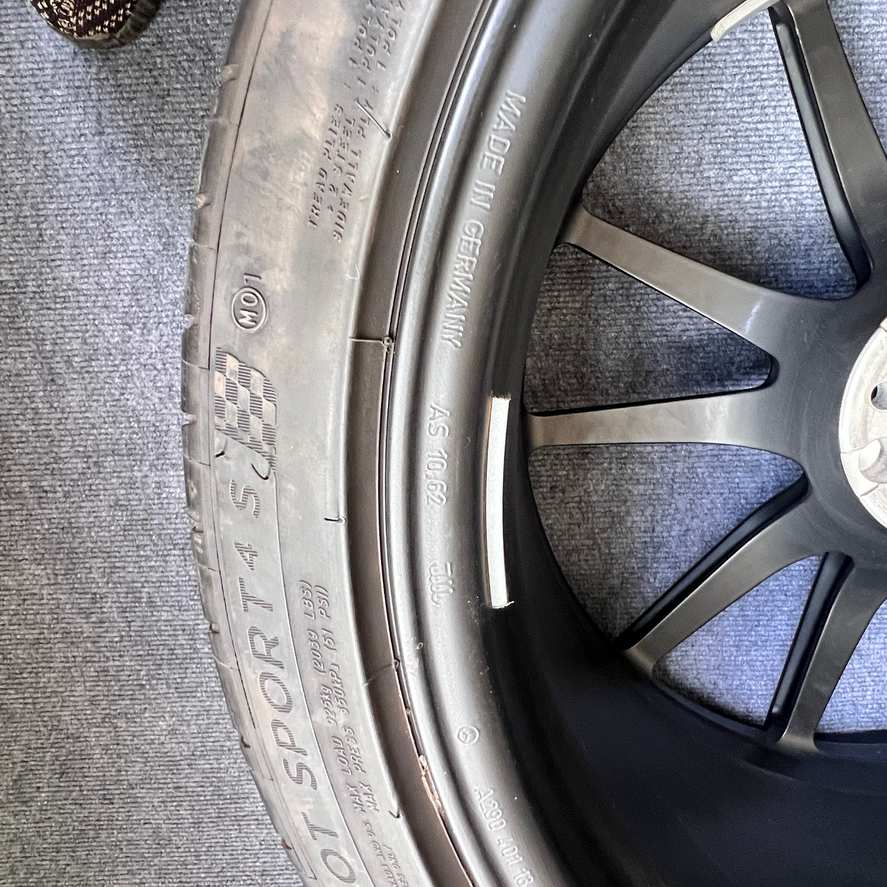 Mercedes benz GT63 21 inch Original wheel(no tire)