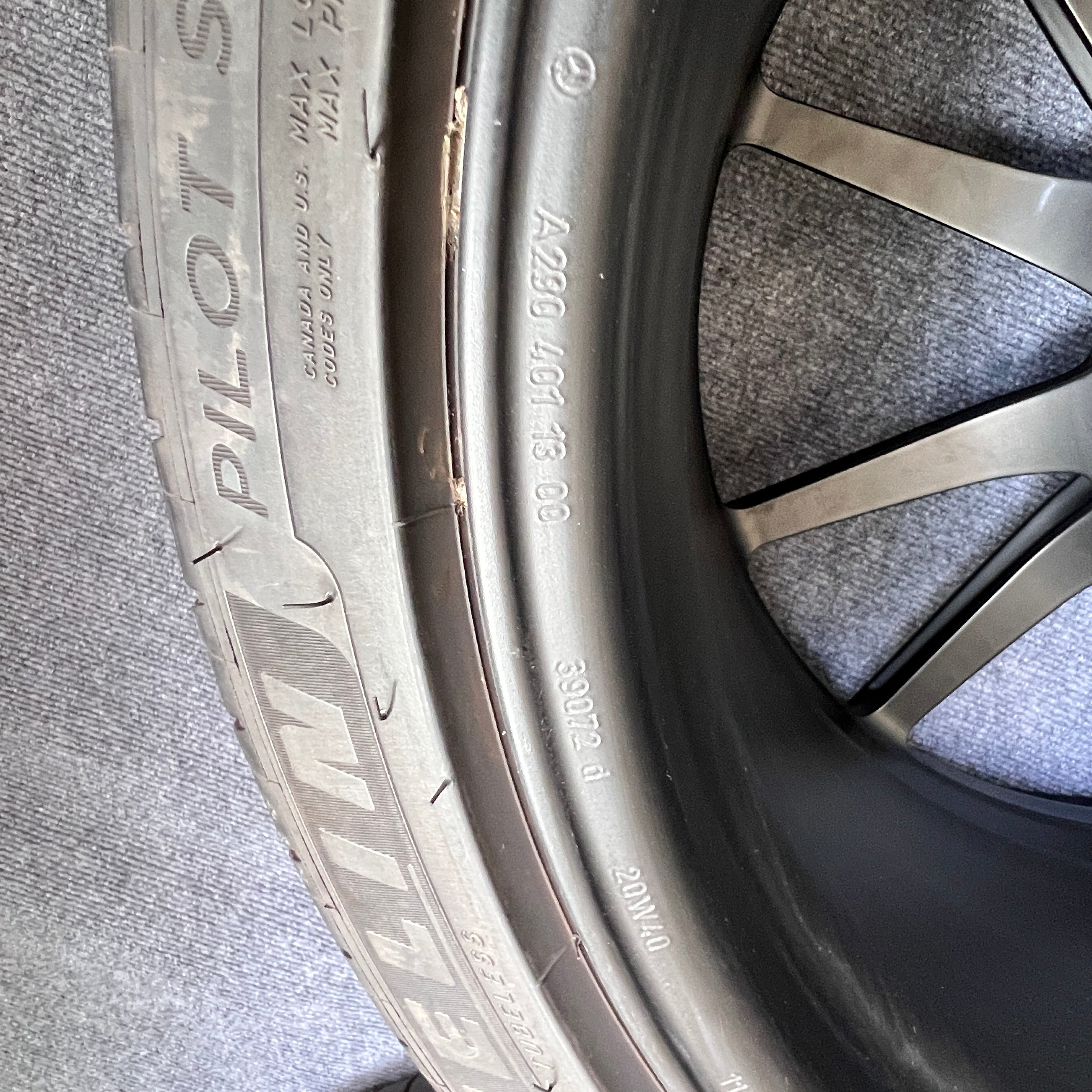 Mercedes benz GT63 21 inch Original wheel(no tire)