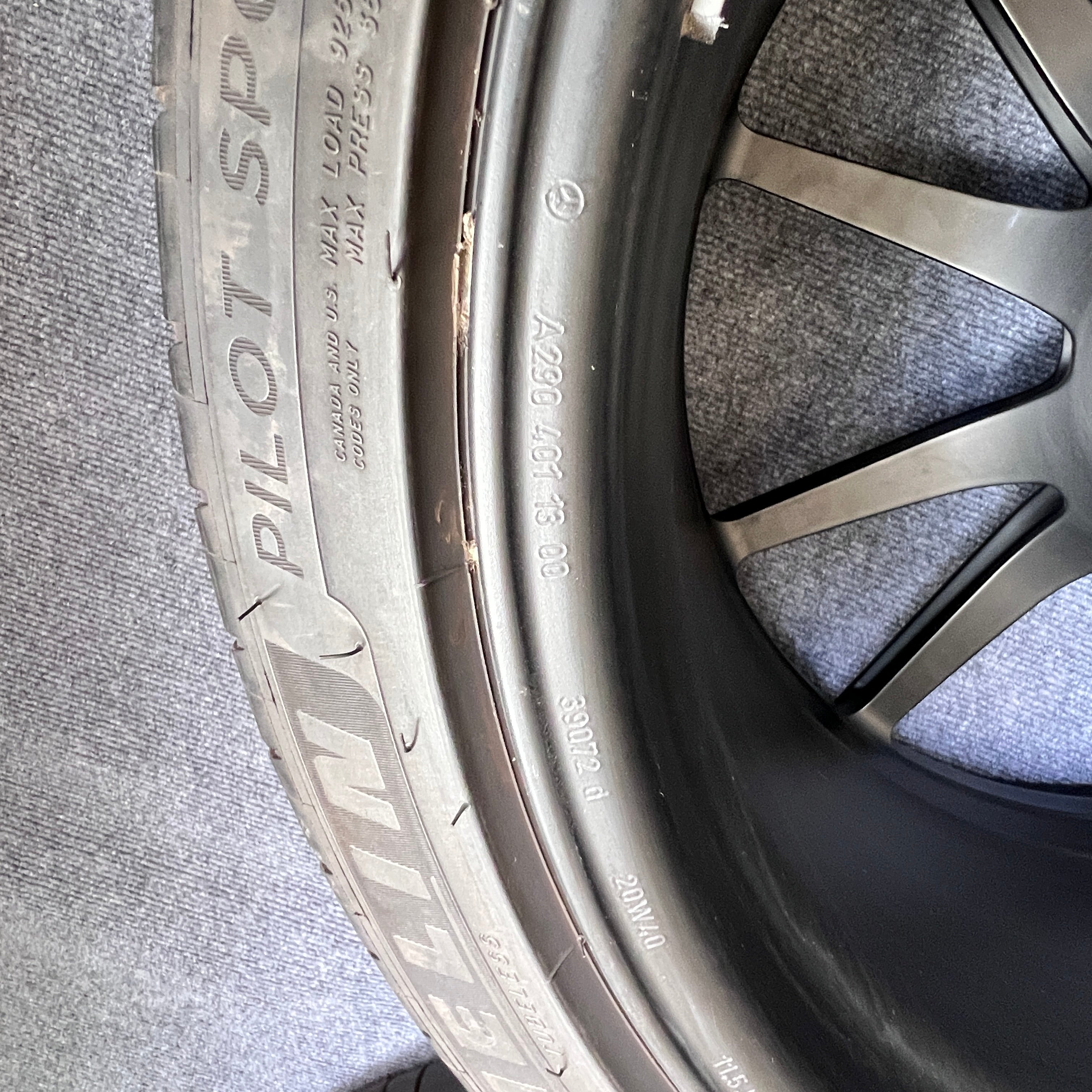 Mercedes benz GT63 21 inch Original wheel(no tire)