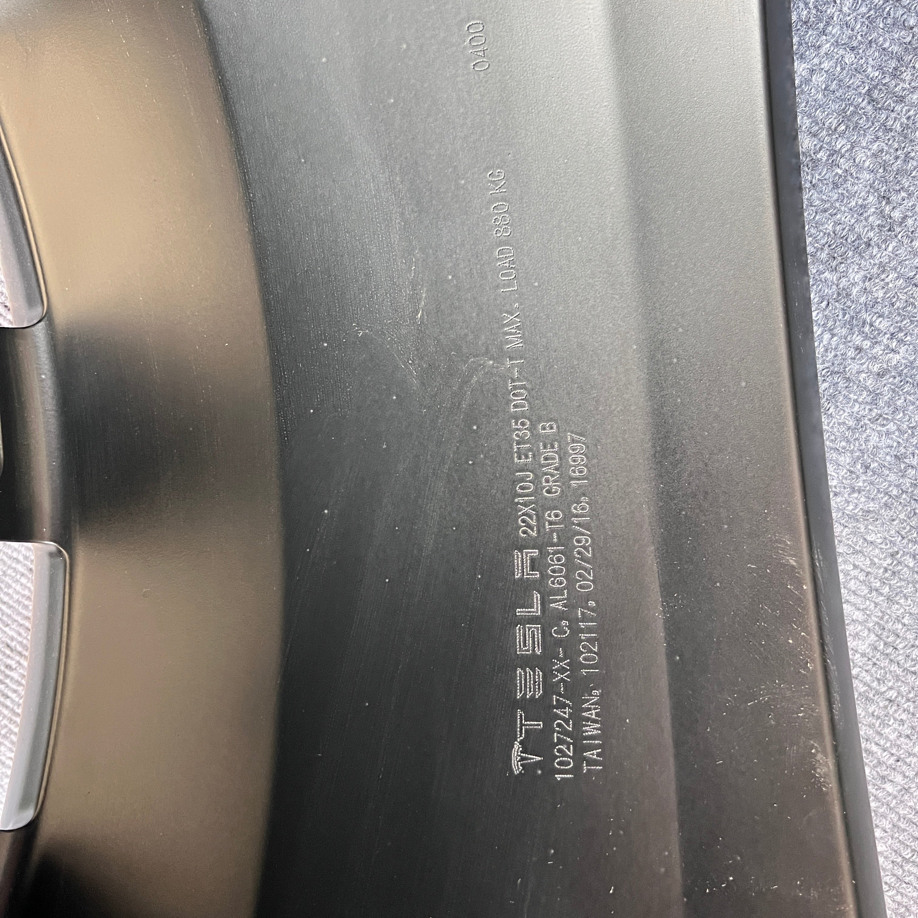 Tesla Model X 22-inch Original wheel
