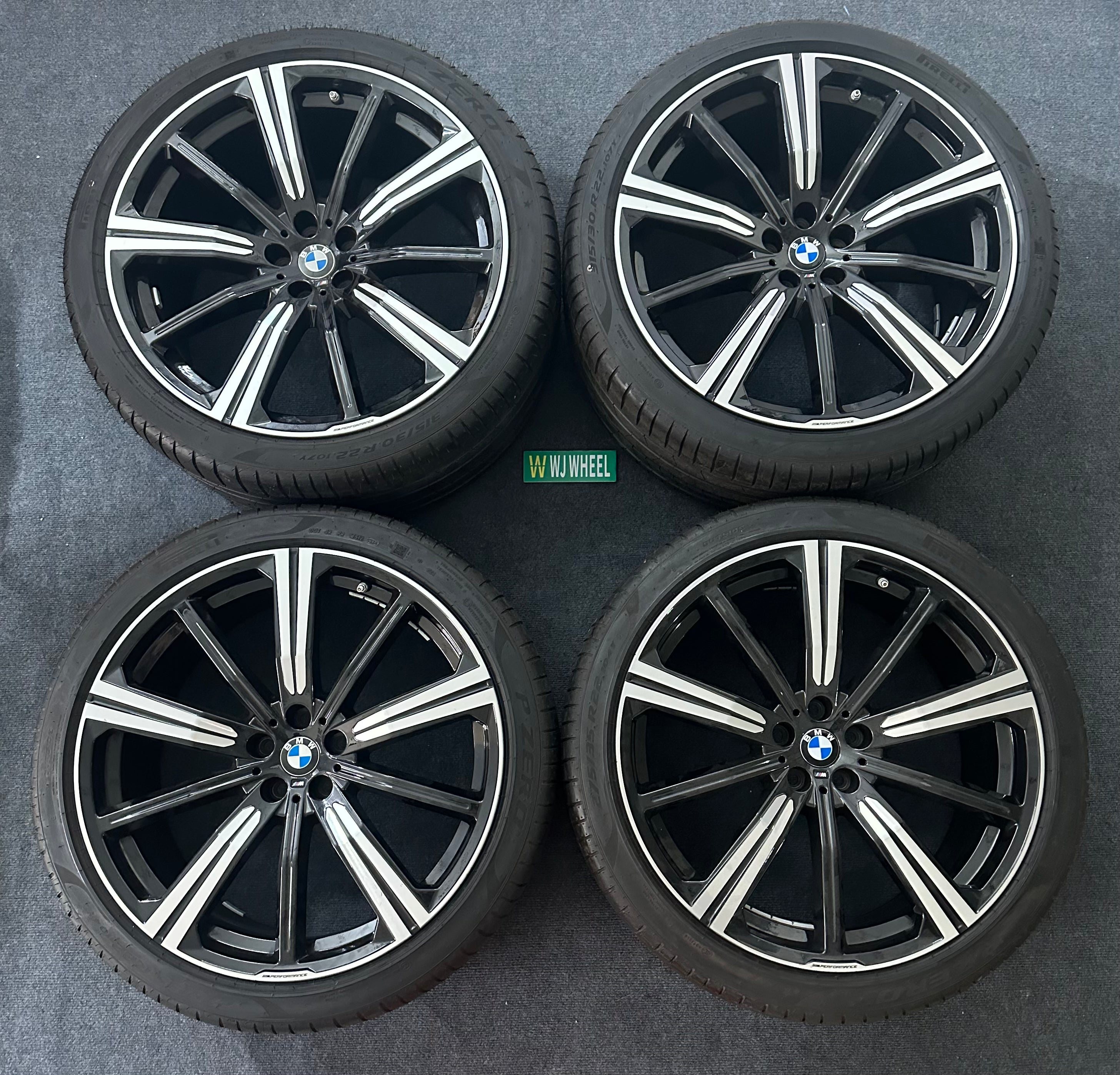 BMW X5 749M 22 inch original wheels(no tire)