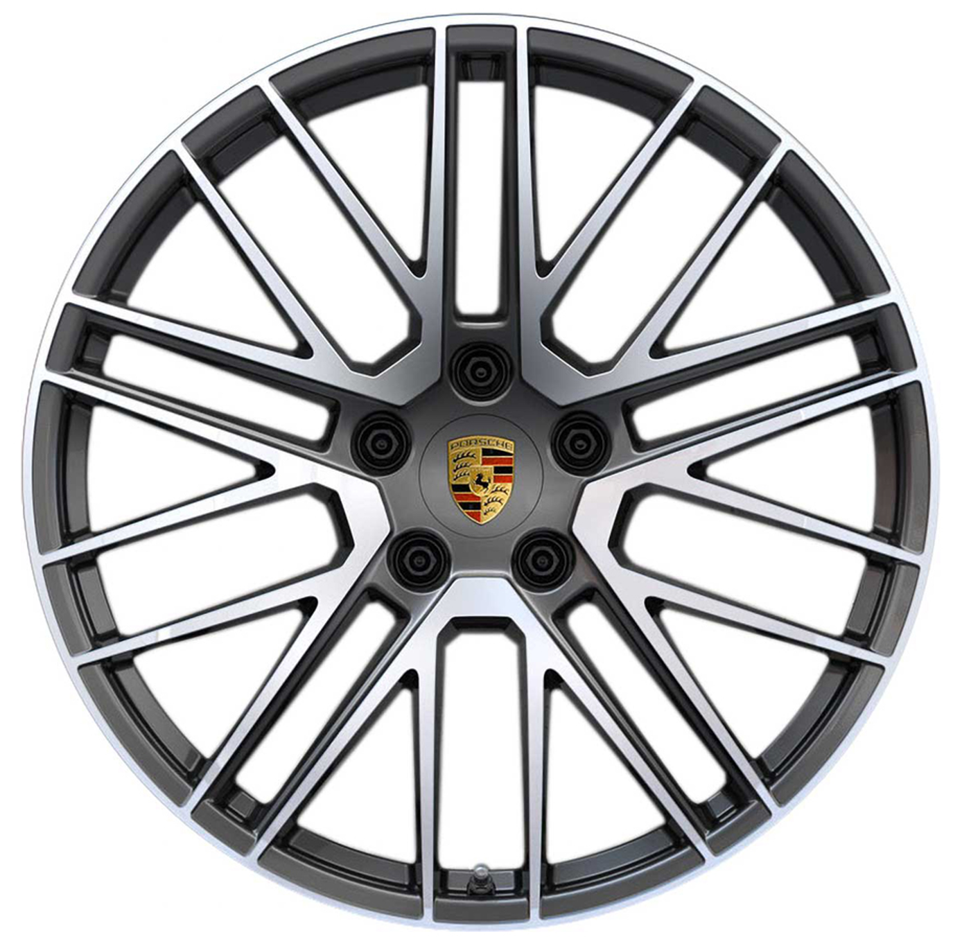 Porsche 911 original 20-inch front and 21-inch rear wheels