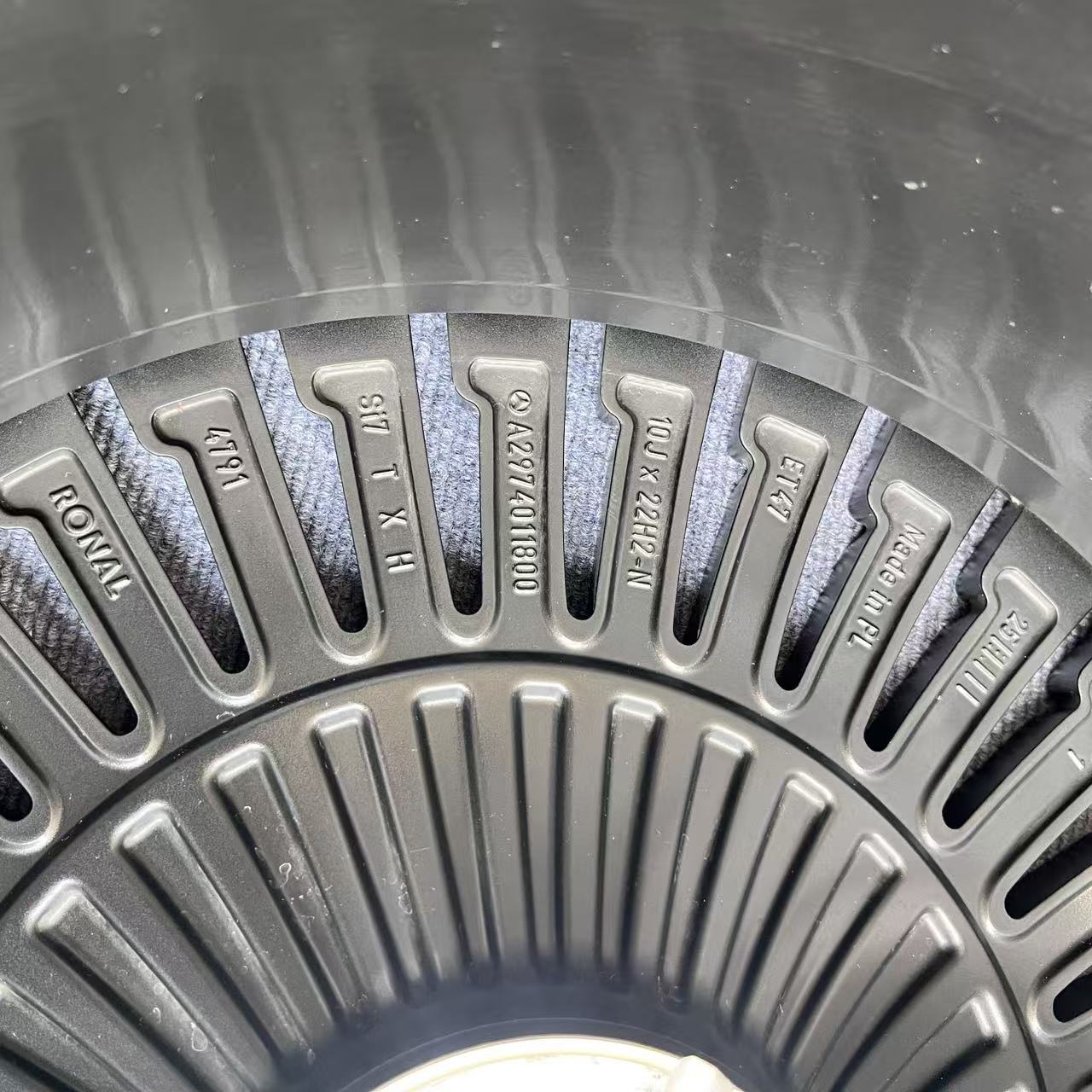 Mercedesbenz EQS 22 inch original wheel