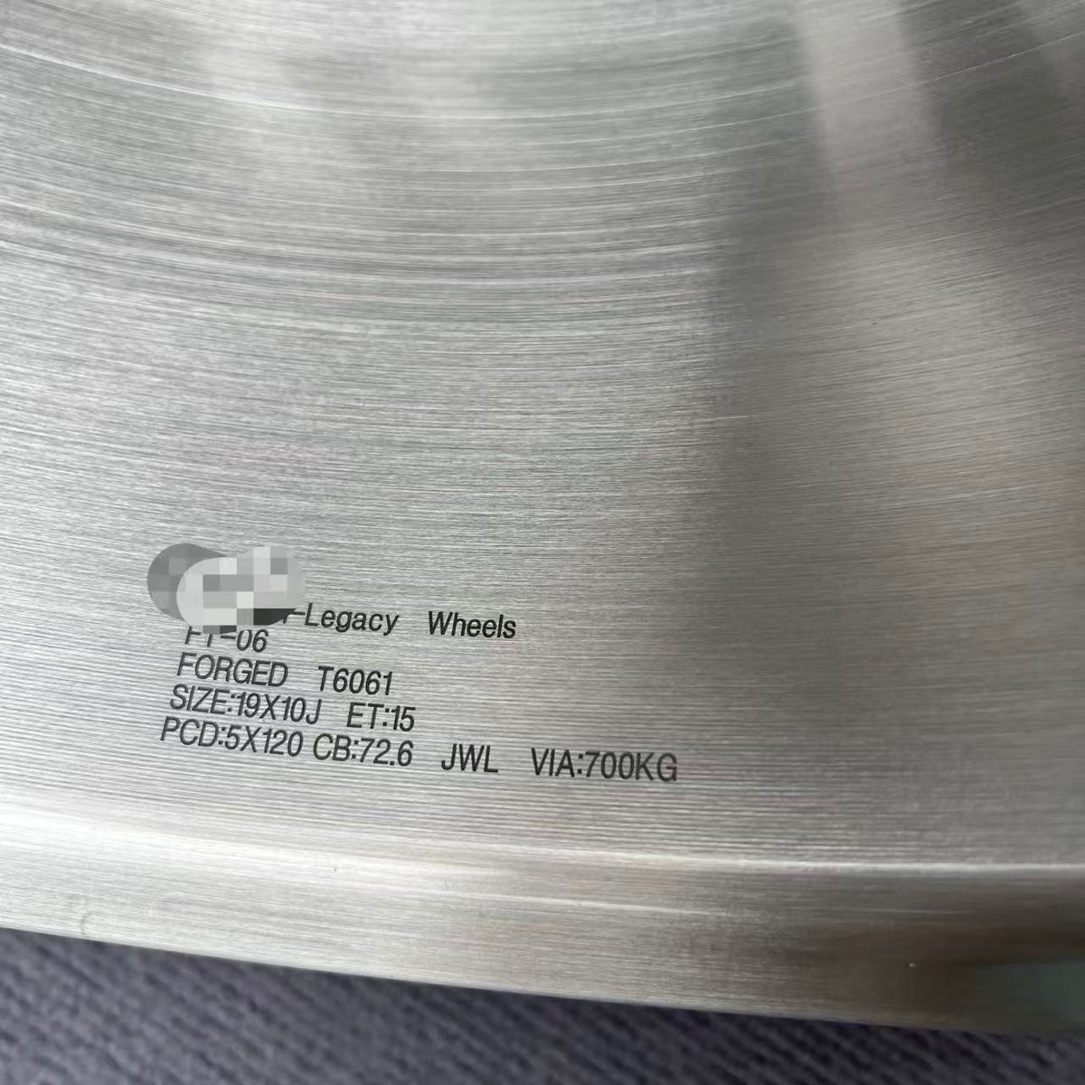 MB24 19 inch 5*120 72.6