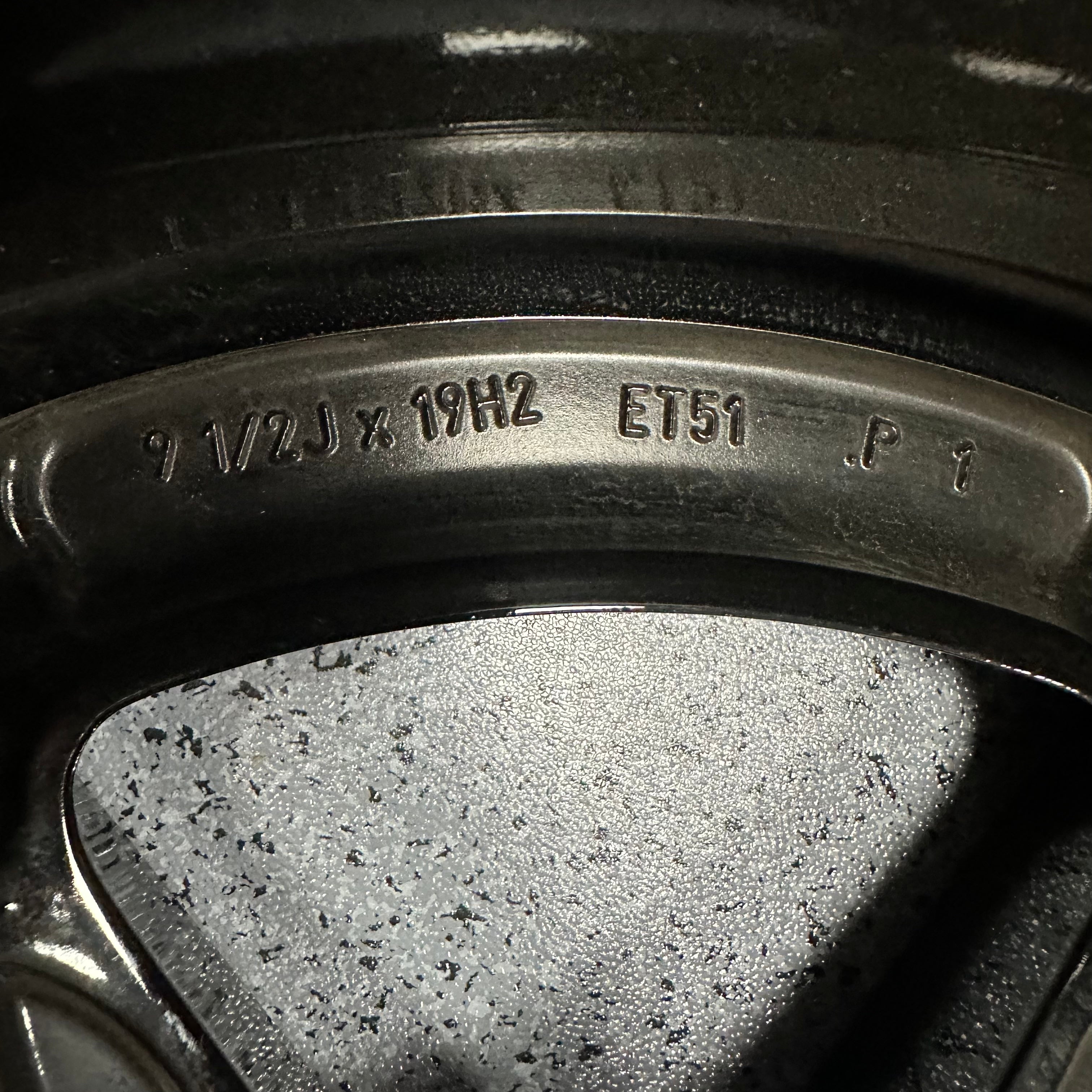 Mercedes benz E class 19 inch original wheel