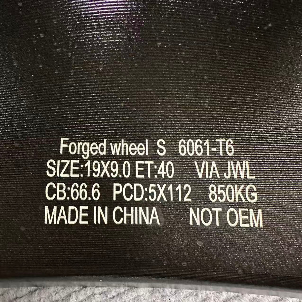 OEM02 19 inch 5*112 66.6