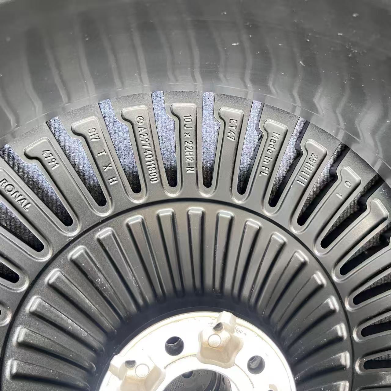 Mercedesbenz EQS 22 inch original wheel