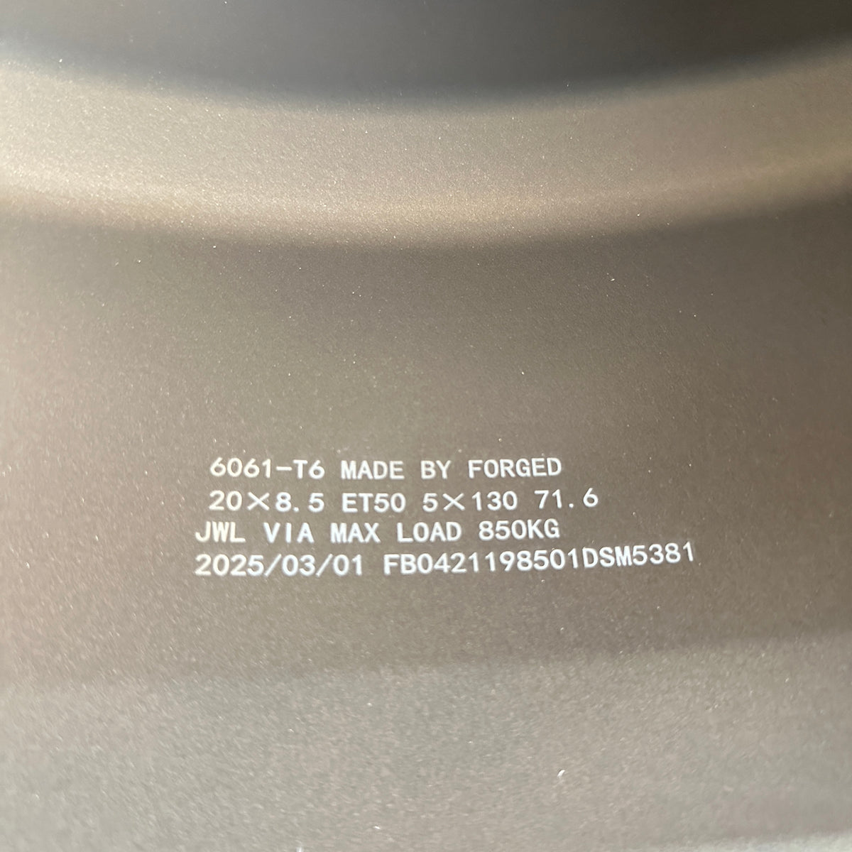 MB15 20 inch 5*130 71.6