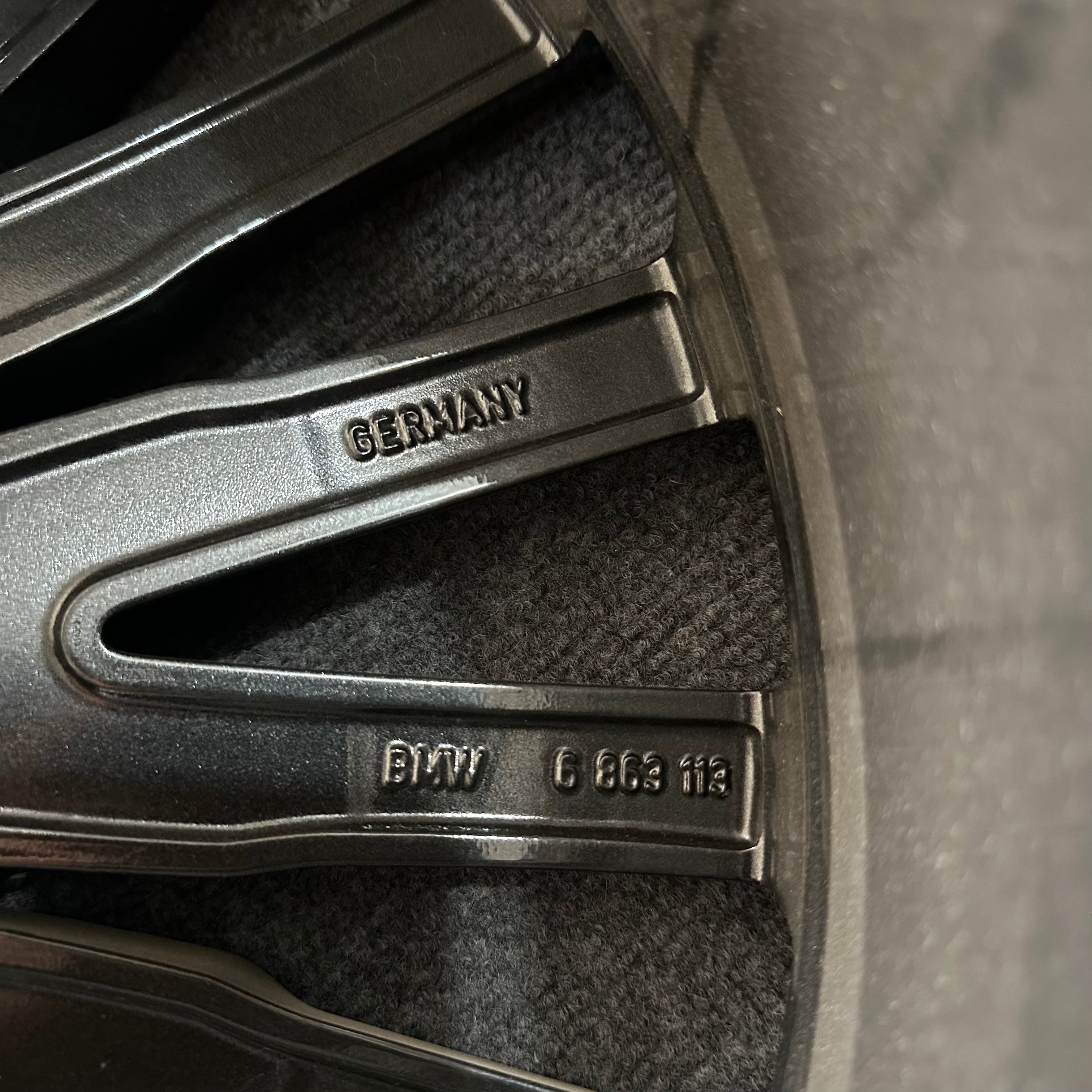 BMW 7 Series 629M 21 inch original wheels